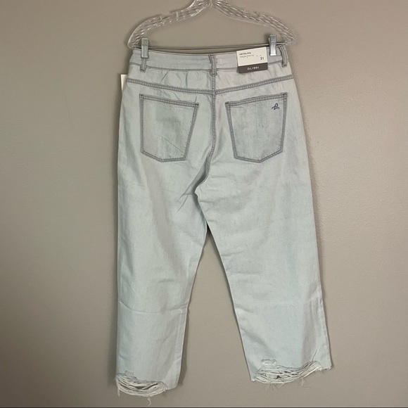 DL1961 Hepburn High Rise Wide Leg Palermo Cropped - Picture 9 of 9